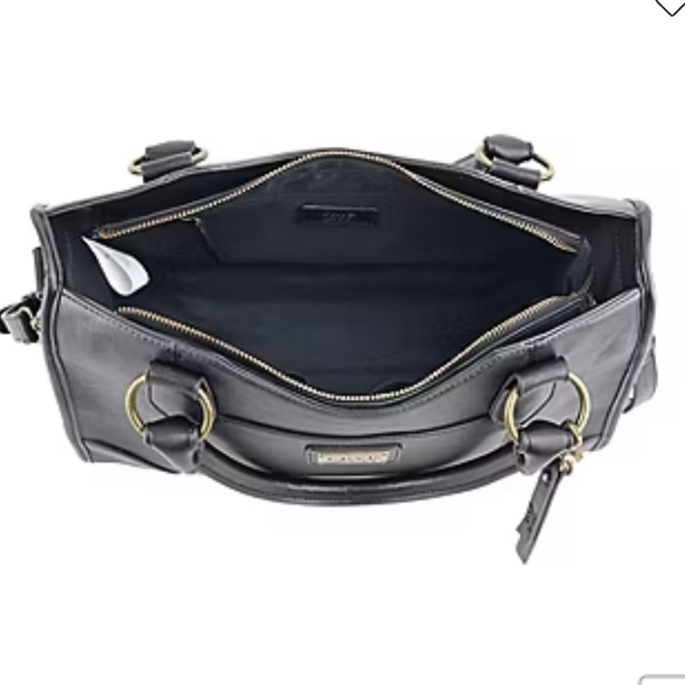 Frye and Co. black Core Satchel NWOT Shoulder Bag - Picture 3 of 11